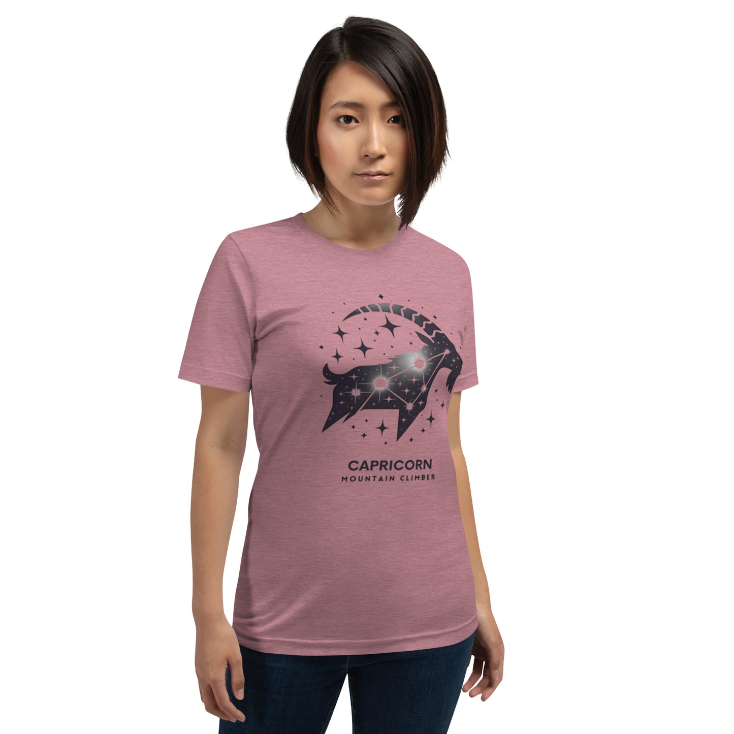 Unisex Capricorn Mountain Climber Tee - Reach New Heights