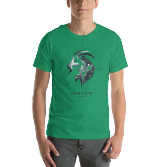 Unisex Capricorn Endurance Tee - Zodiac Strength Unleashed