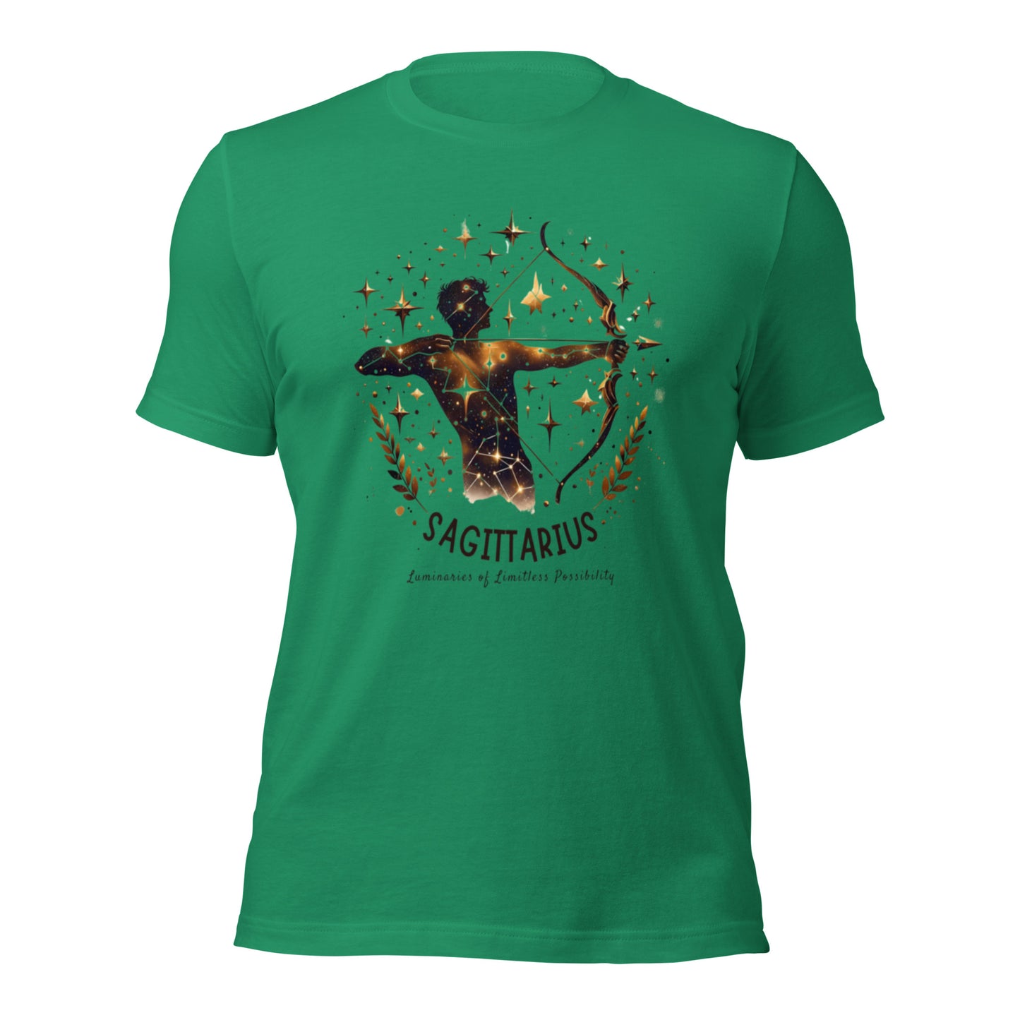 Unisex Sagittarius Emblem Tee – 'Icon of Audacious Personality' | Gift-Ready Zodiac Apparel