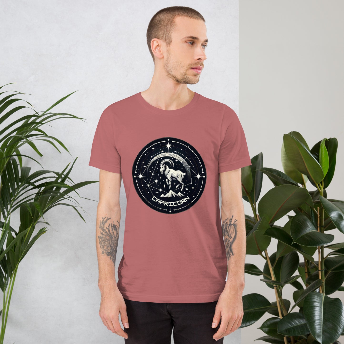 Unisex Stellar Capricorn Constellation Tee - Celestial Resilience