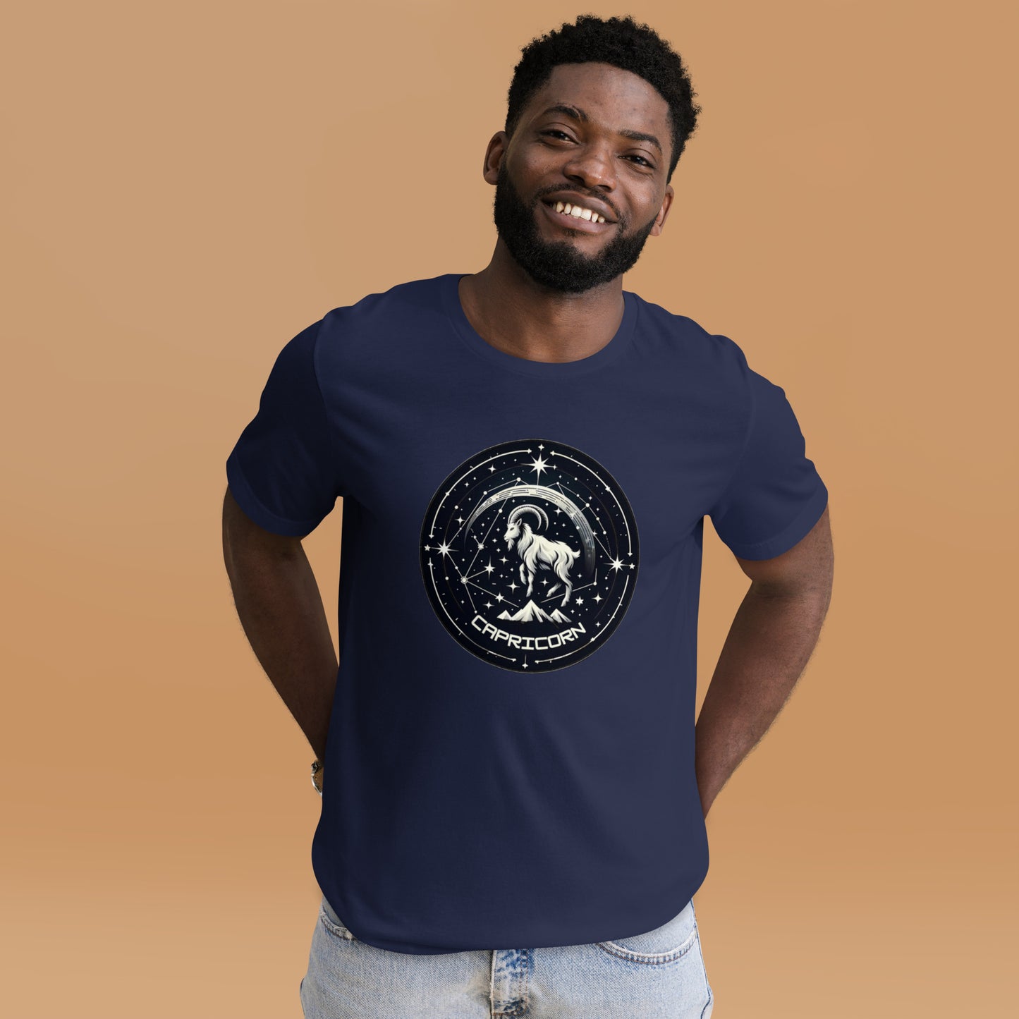 Unisex Stellar Capricorn Constellation Tee - Celestial Resilience