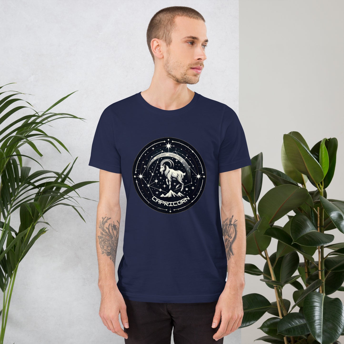 Unisex Stellar Capricorn Constellation Tee - Celestial Resilience