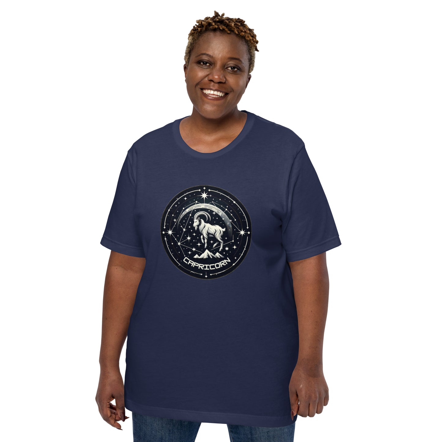 Unisex Stellar Capricorn Constellation Tee - Celestial Resilience