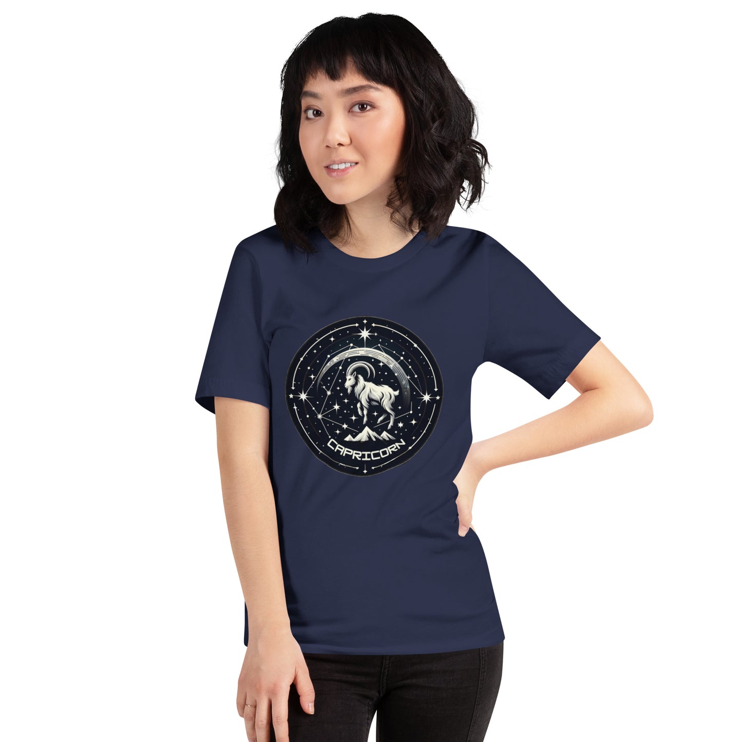 Unisex Stellar Capricorn Constellation Tee - Celestial Resilience