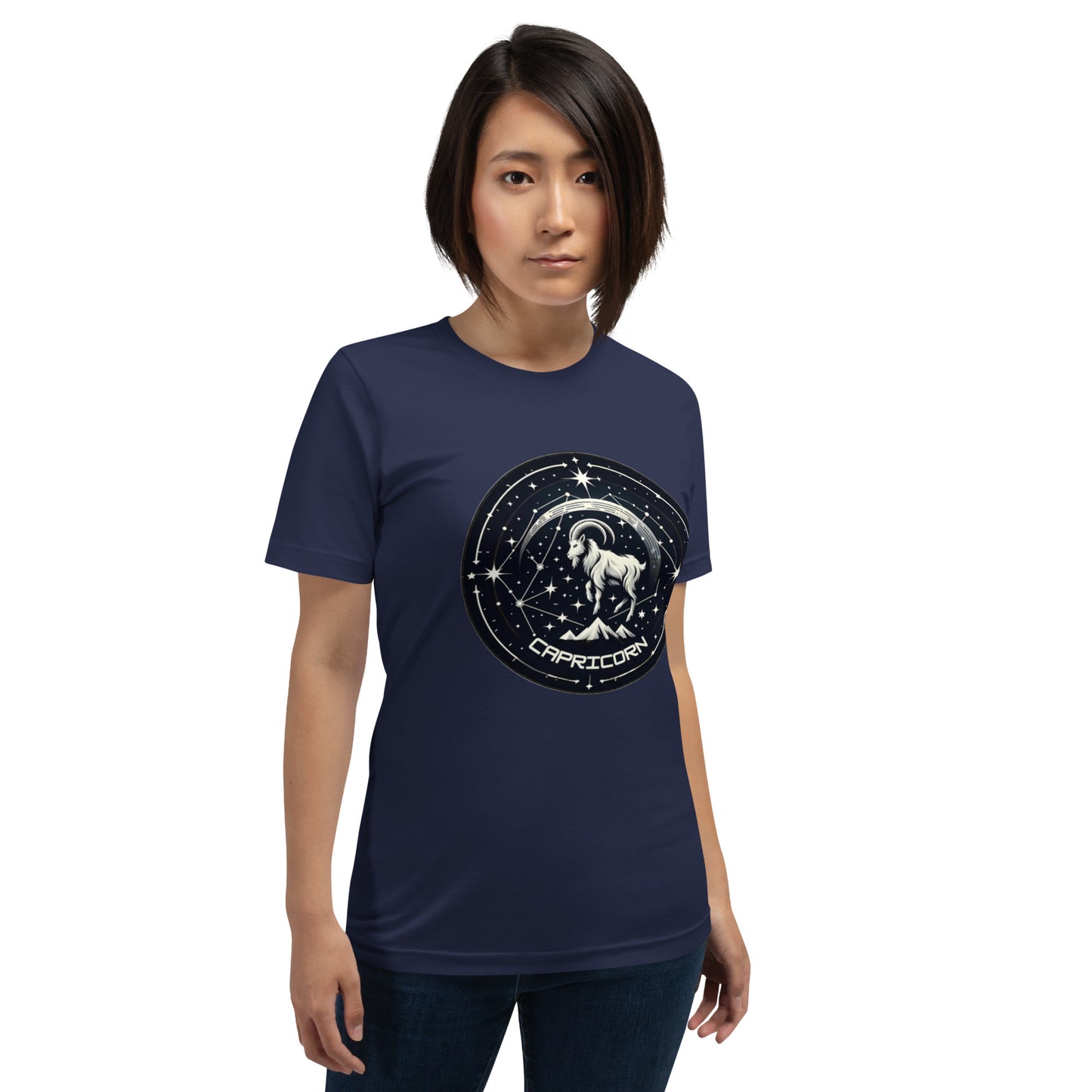 Unisex Stellar Capricorn Constellation Tee - Celestial Resilience