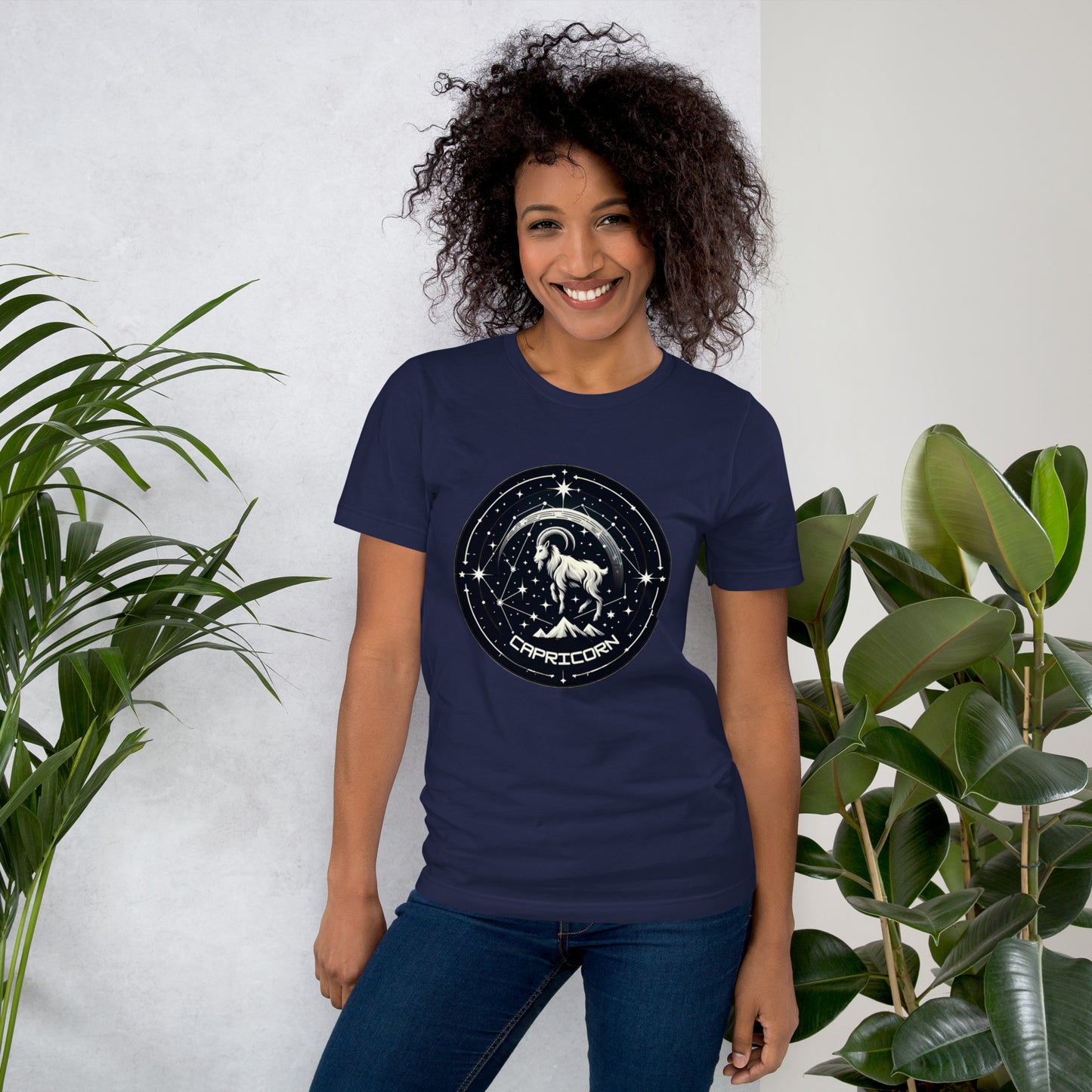 Unisex Stellar Capricorn Constellation Tee - Celestial Resilience