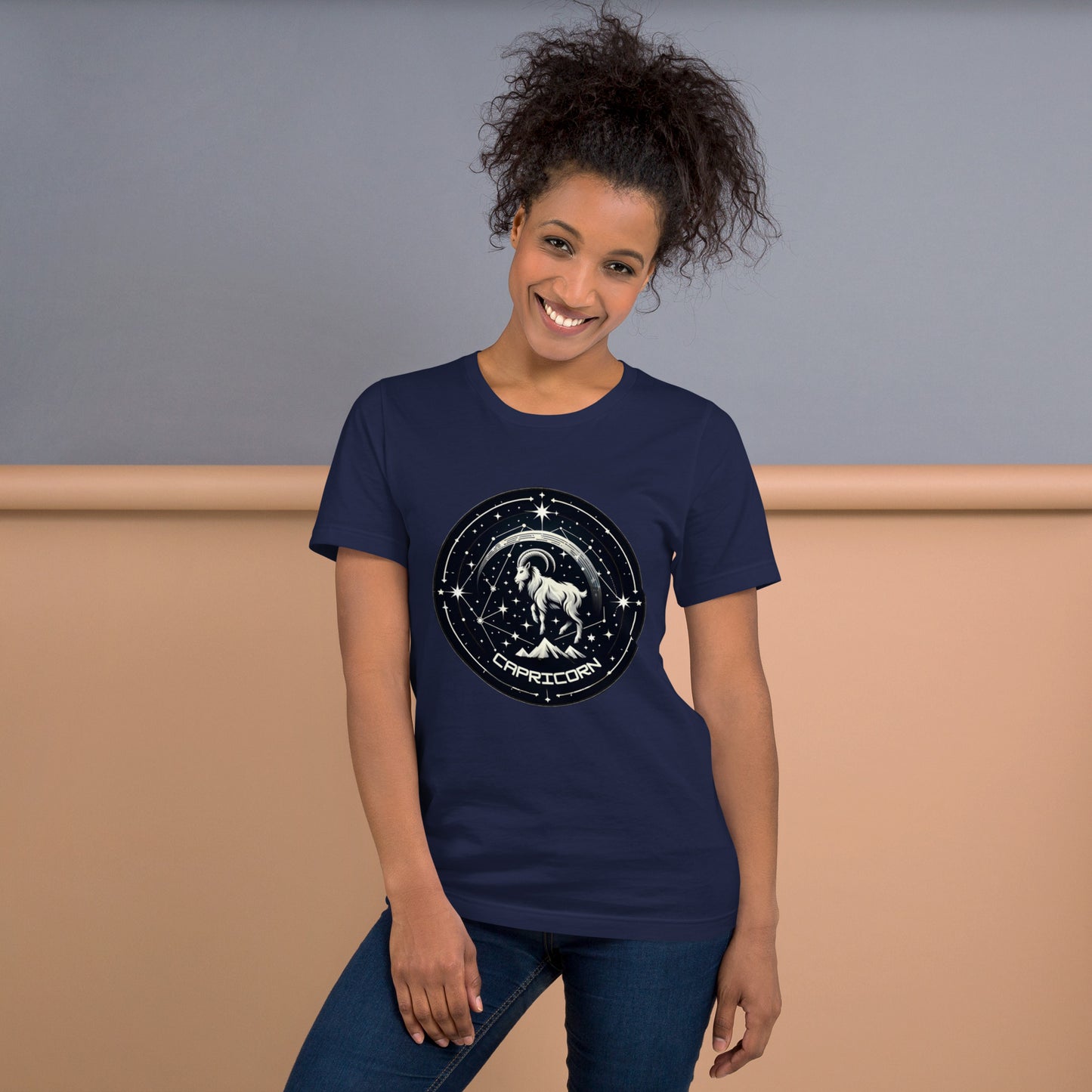 Unisex Stellar Capricorn Constellation Tee - Celestial Resilience