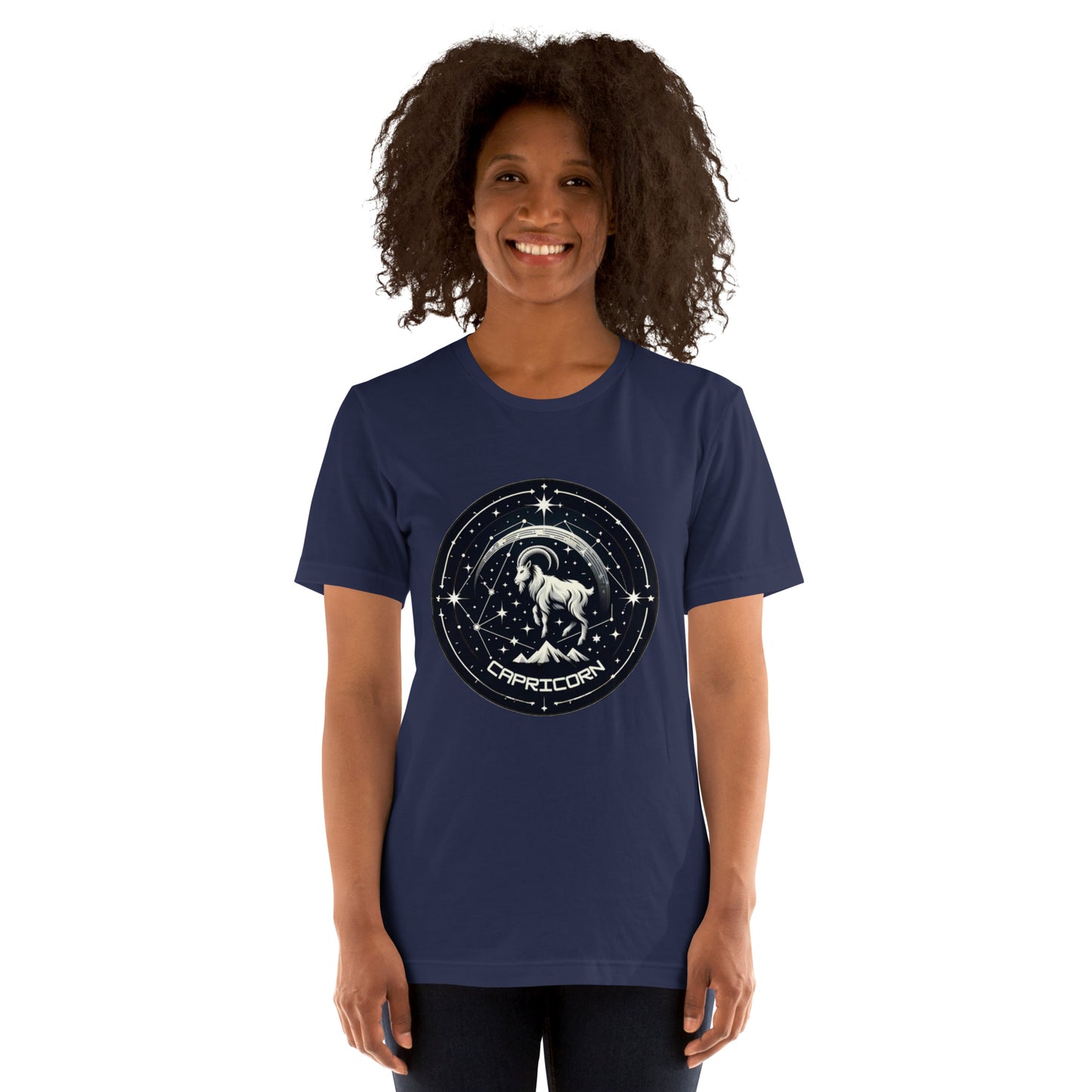 Unisex Stellar Capricorn Constellation Tee - Celestial Resilience