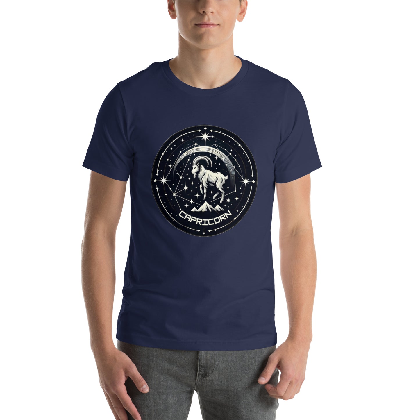 Unisex Stellar Capricorn Constellation Tee - Celestial Resilience