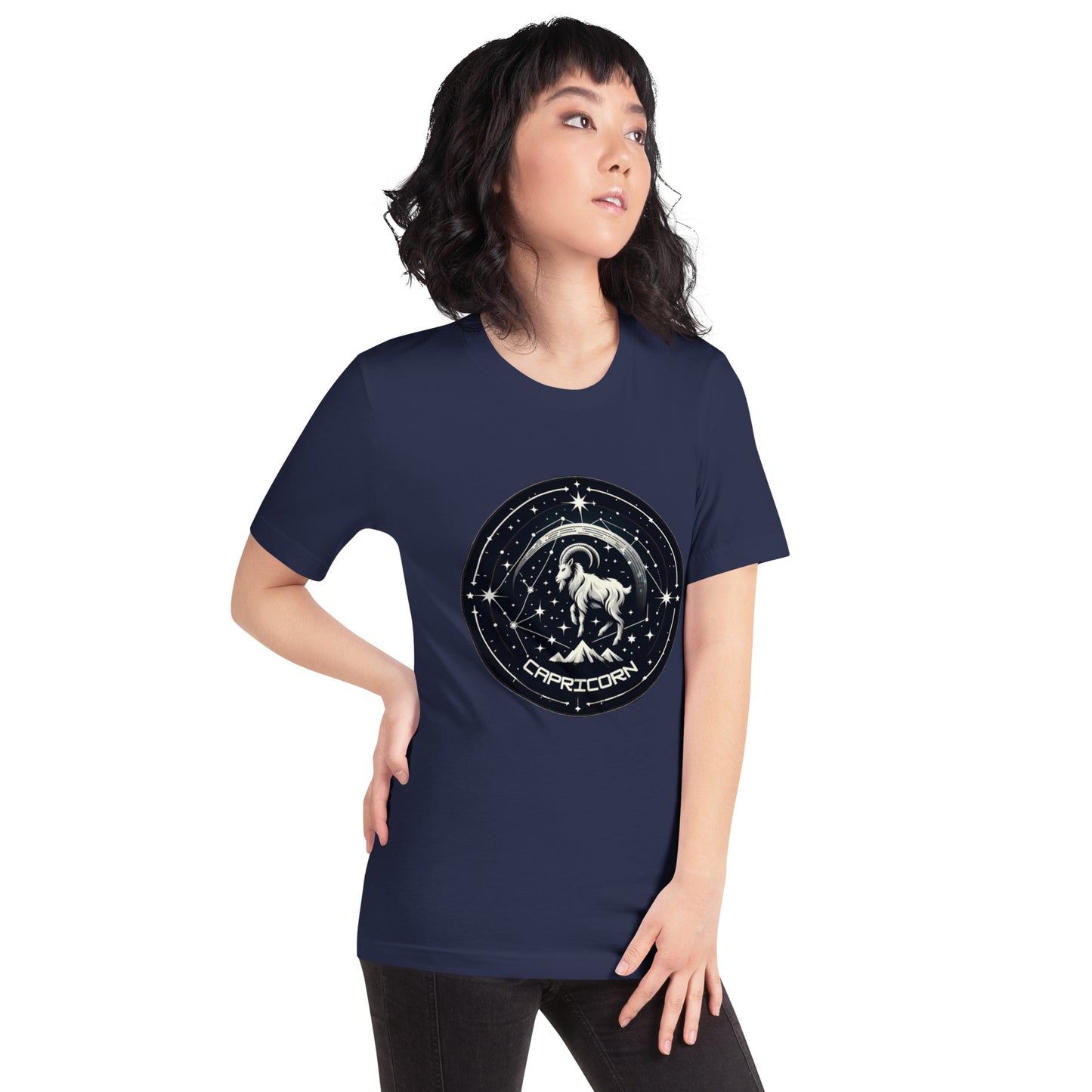 Unisex Stellar Capricorn Constellation Tee - Celestial Resilience