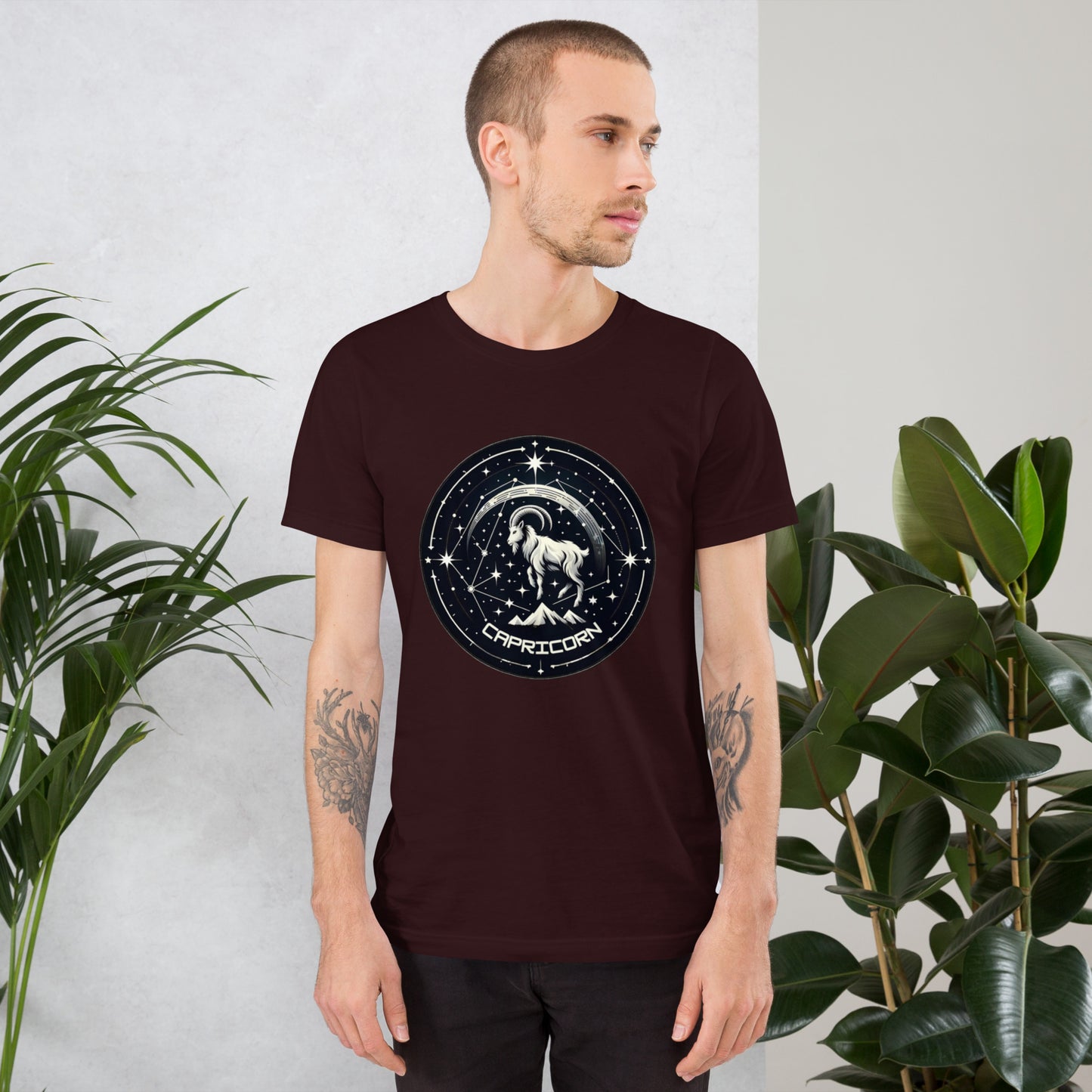 Unisex Stellar Capricorn Constellation Tee - Celestial Resilience