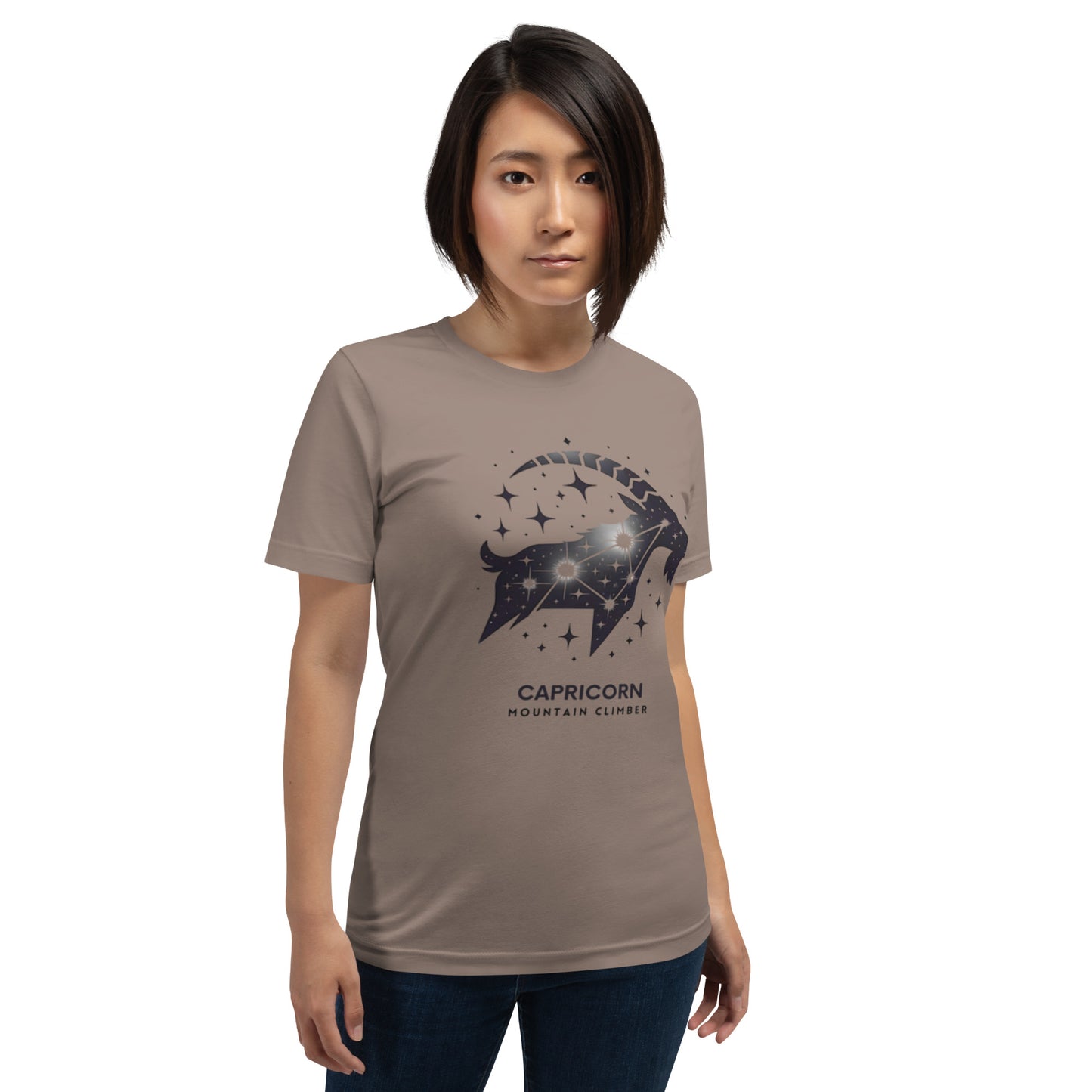 Unisex Capricorn Mountain Climber Tee - Reach New Heights