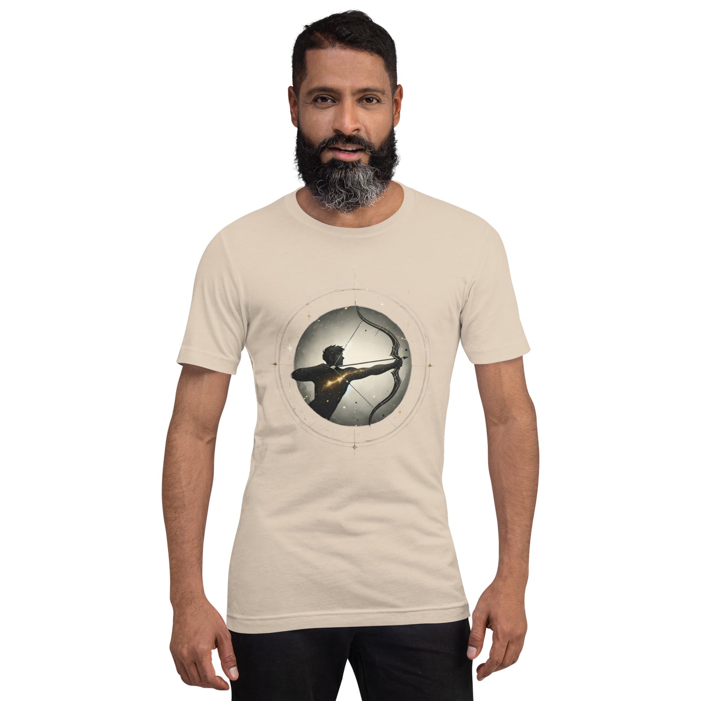 Unisex Sagittarius Archery Tee – Stellar Sagittarian Spirit | Astrological Enthusiast Collection