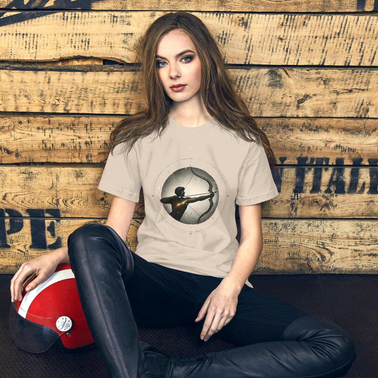 Unisex Sagittarius Archery Tee – Stellar Sagittarian Spirit | Astrological Enthusiast Collection