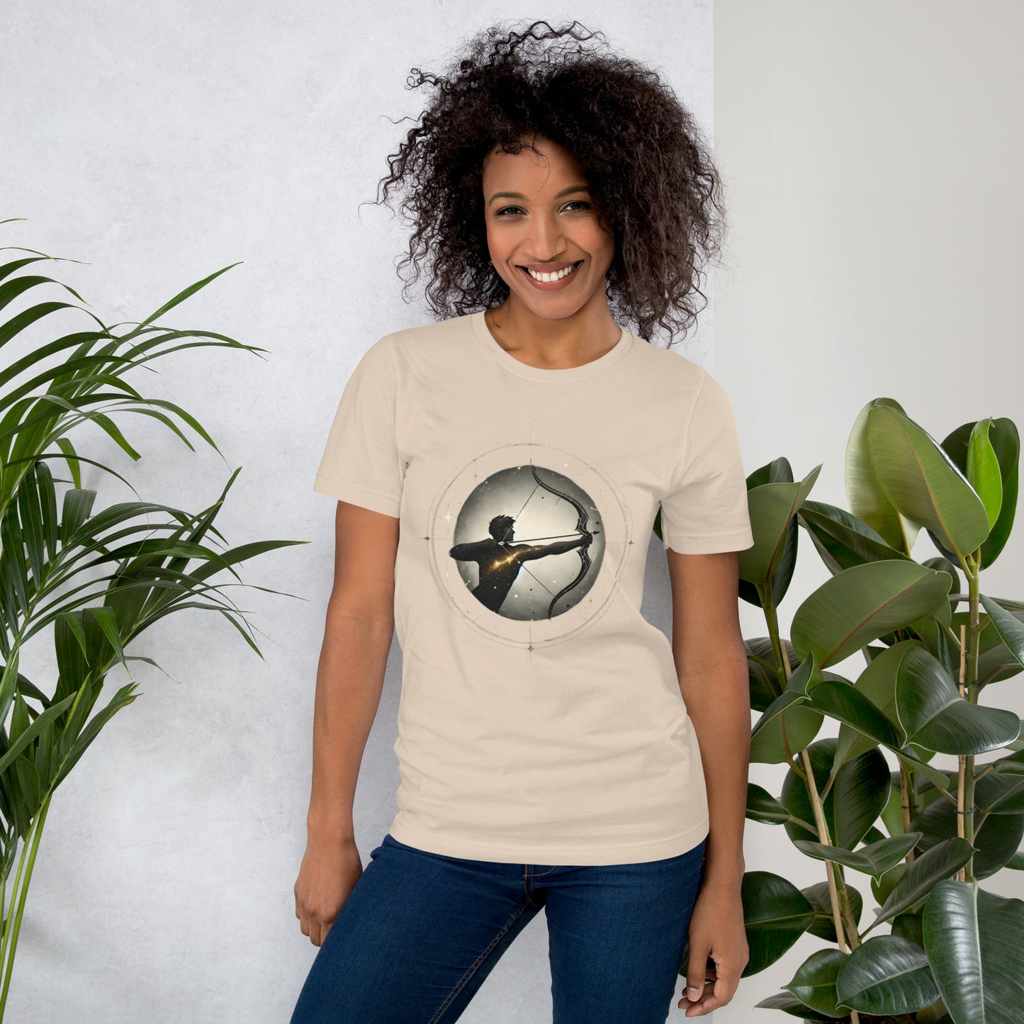 Unisex Sagittarius Archery Tee – Stellar Sagittarian Spirit | Astrological Enthusiast Collection