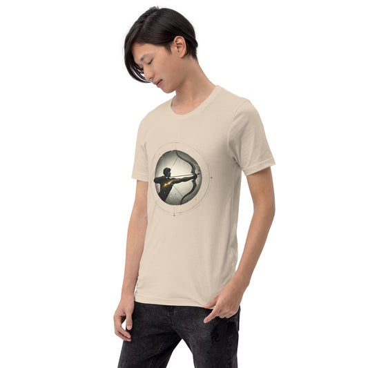 Unisex Sagittarius Archery Tee – Stellar Sagittarian Spirit | Astrological Enthusiast Collection