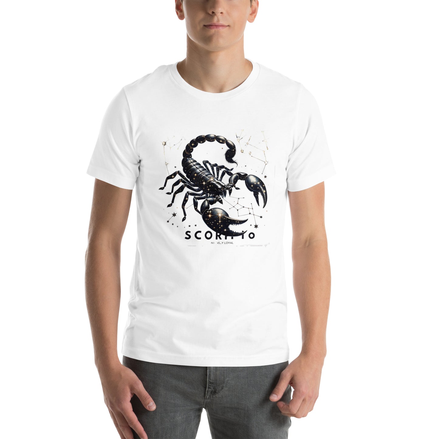 Unisex Scorpio Constellation Tee – 'Mystery & Might' Unisex T-Shirt