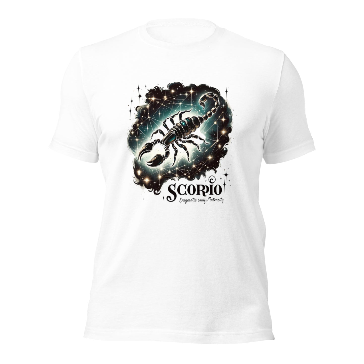 Unisex Mystic Scorpio Essence - Celestial Black Zodiac T-Shirt